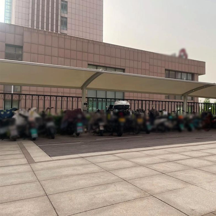 威县膜结构电动车棚